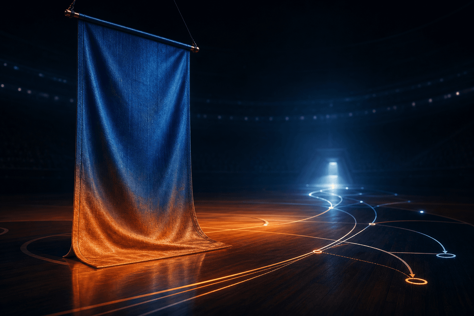 The 2026-27 NBA season opens with the Knicks raising a championship banner cover