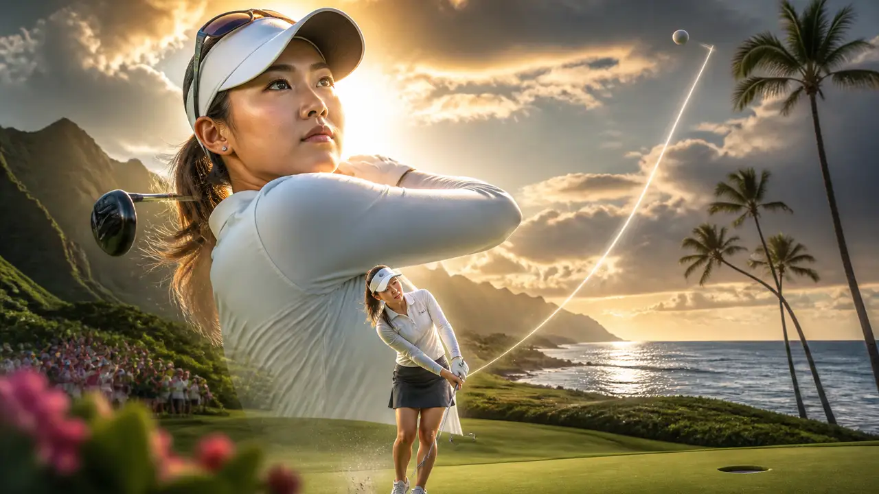 Thitikul answers late double with a long birdie to win LOTTE cover