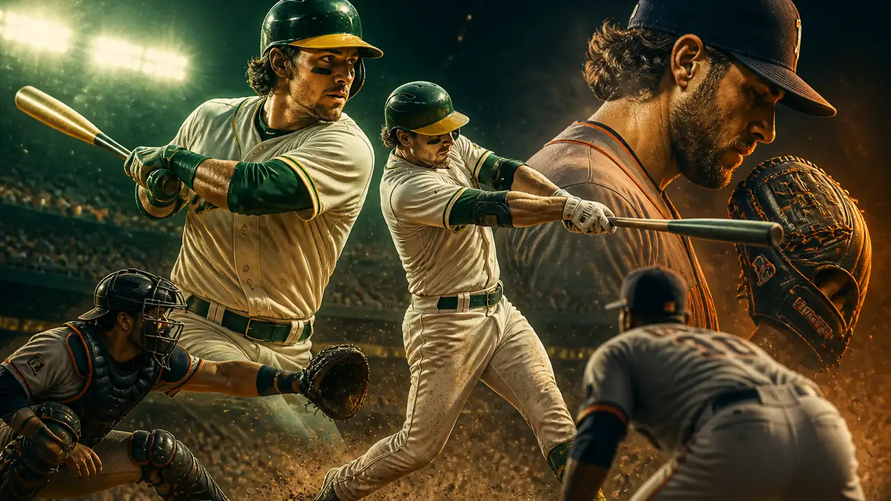 Athletics score six in sixth, hold off Astros 6-5 cover