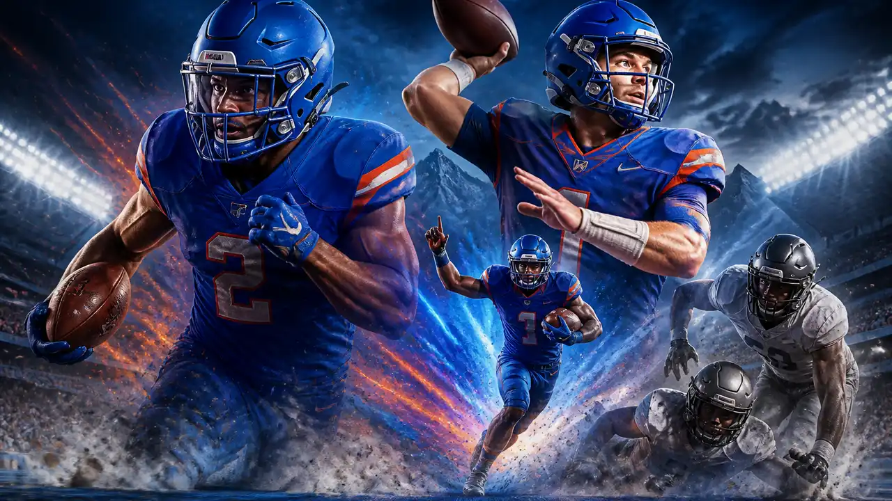 Riley and Madsen lead Boise State past Utah State 37–18 cover