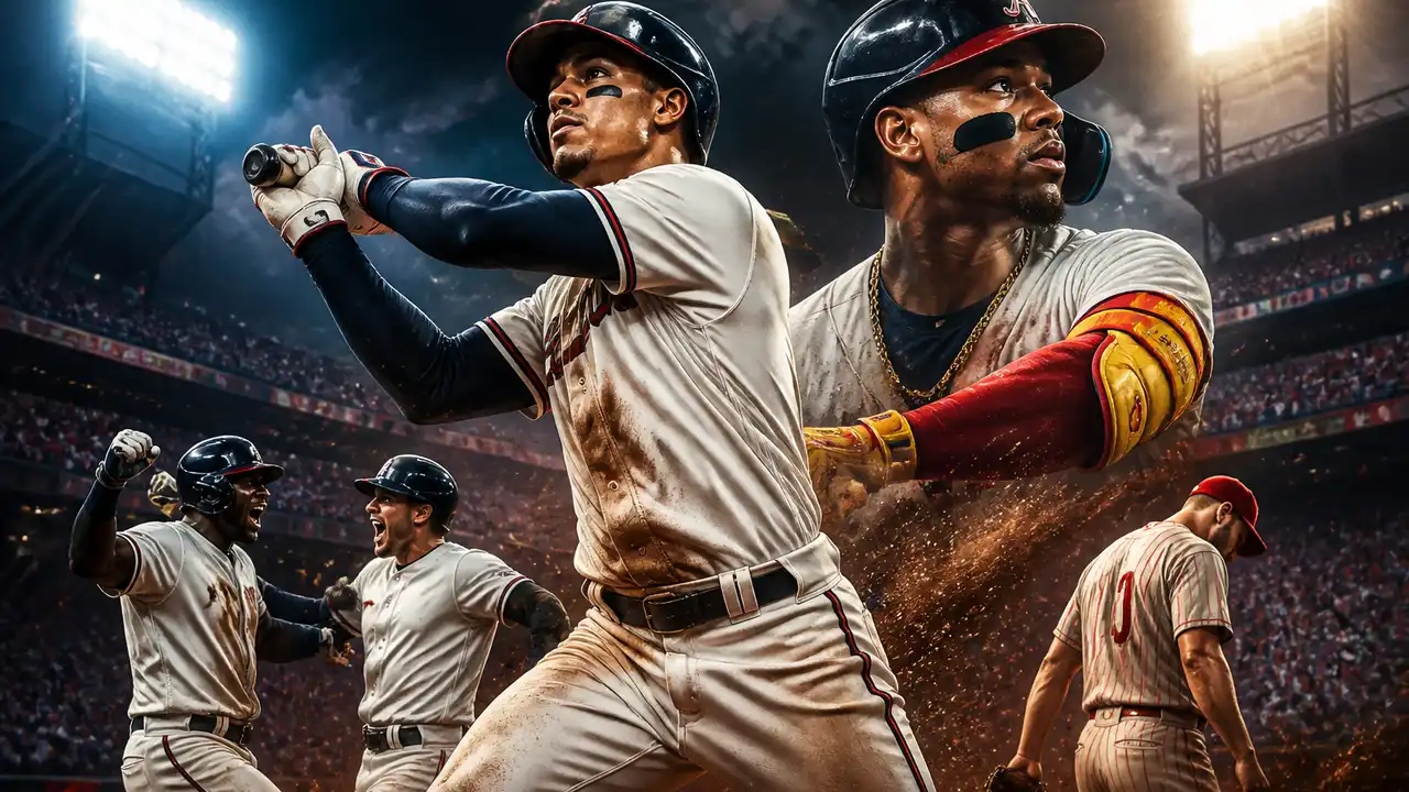 The Braves beat the Phillies 5-2 to open their NL East series cover
