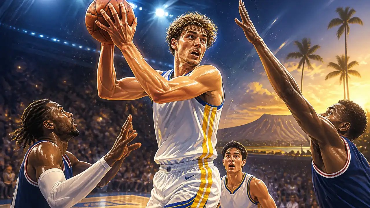 Lendeborg grabs nine rebounds in Warriors preseason debut cover