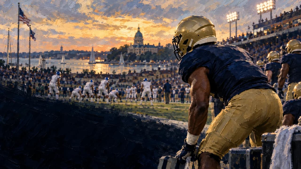 Gutierrez runs for 232 yards as Navy rallies past Tulsa, 34-26 cover