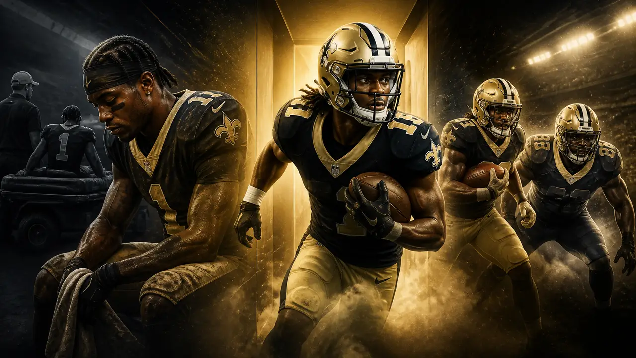 Saints put Etienne on injured reserve and promote Kevin Austin cover