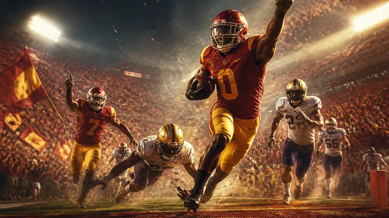 Stewart’s fumble return turns USC’s rally into 25–21 win over Washington cover