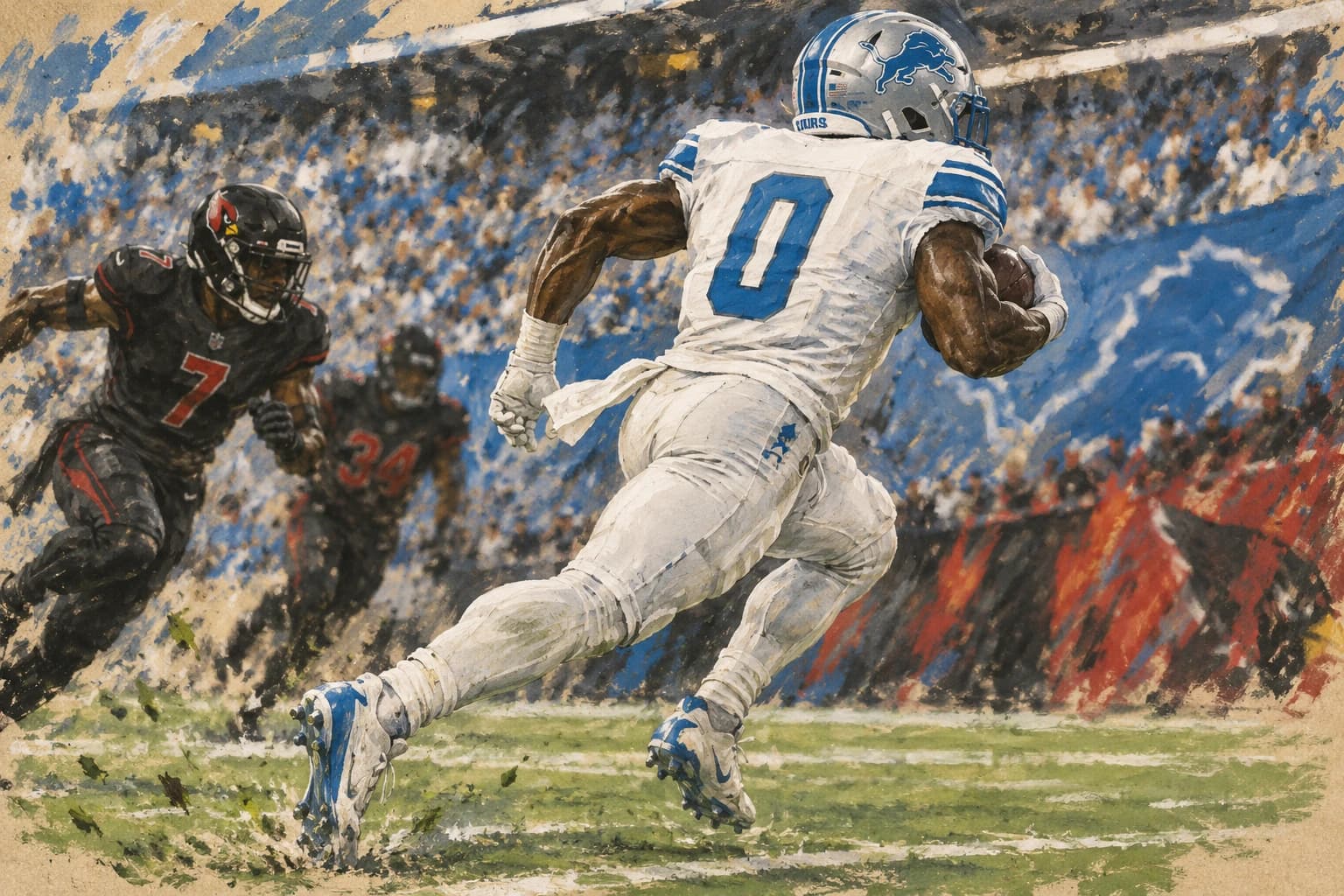 Goff’s four touchdowns and Gibbs’ 151 yards send Lions past Cardinals, 45-21 cover