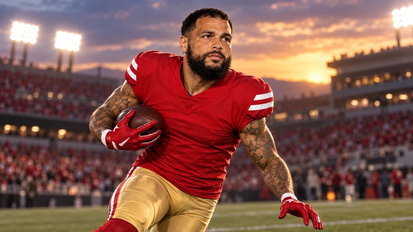 Mike Evans' first-down catches help unbeaten 49ers sustain drives cover