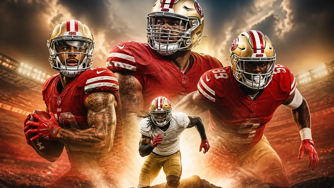 49ers monitor Evans, Trent Williams and Greenlaw before Denver game cover