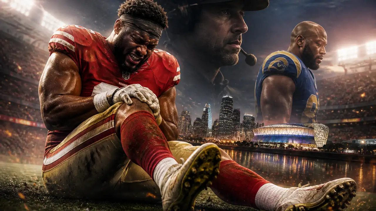49ers lose starting DT Alfred Collins for the year before the Netflix Australia opener cover