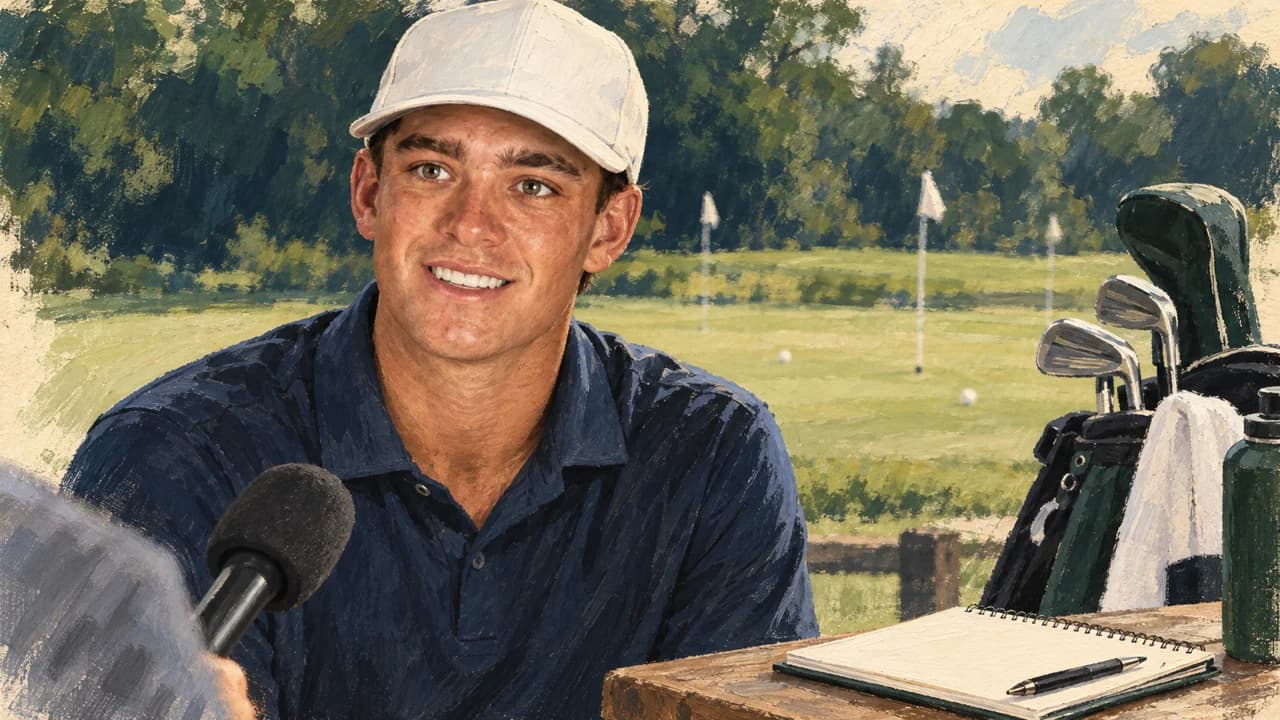 Jackson Koivun’s rookie routine starts with daily goals and keeping his own game cover