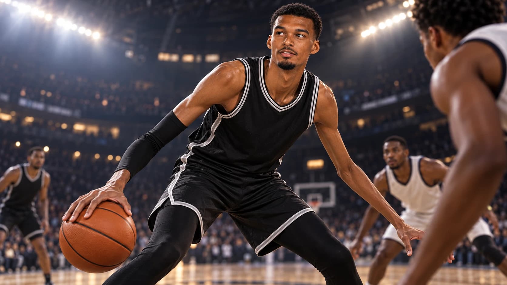 Spurs lead NBA title picks as Wembanyama dominates GM survey cover