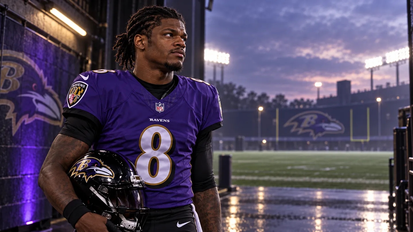 Ravens hold off Titans 24–18 after Lamar Jackson leaves with ankle injury cover