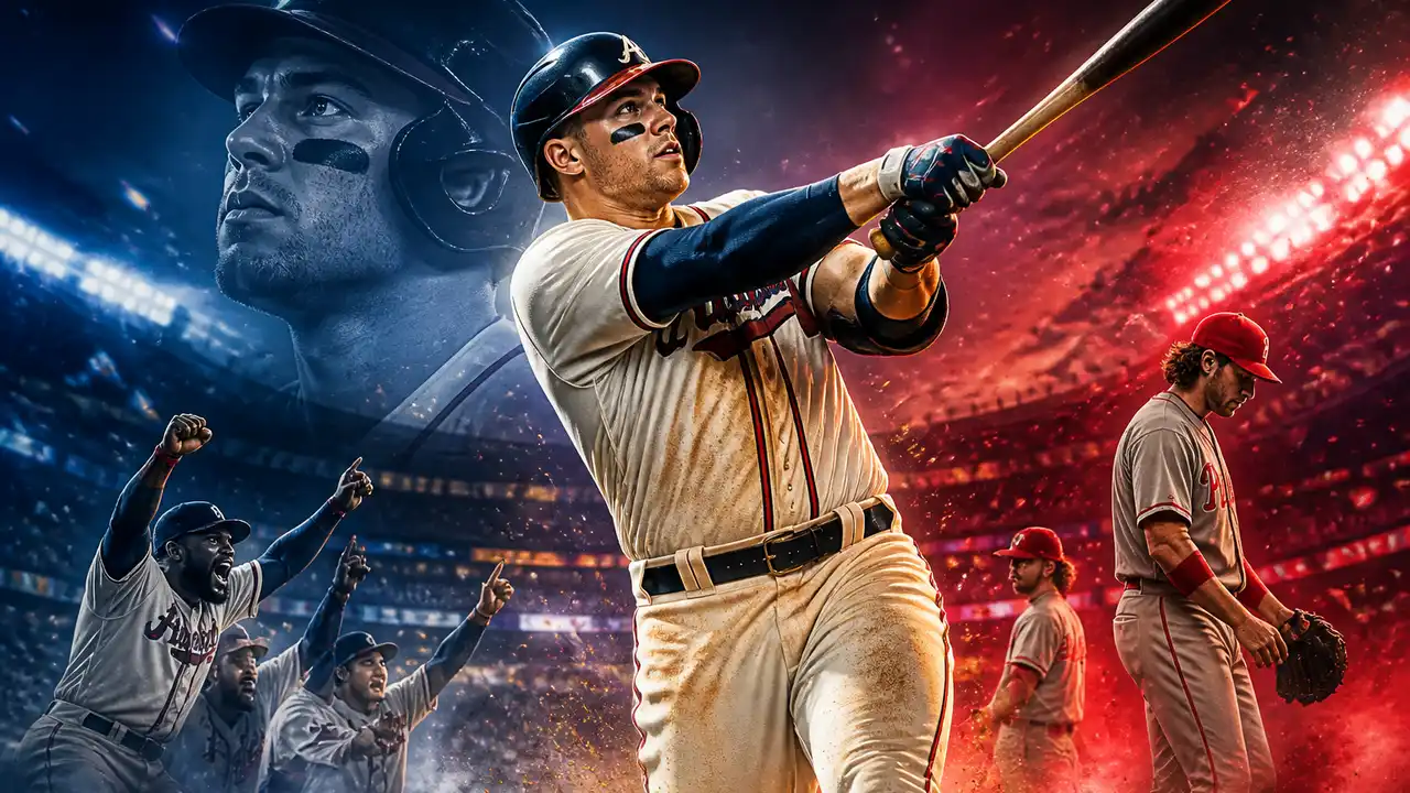 Austin Riley flips Game 1 with one swing as Braves beat Phillies 5-3 cover