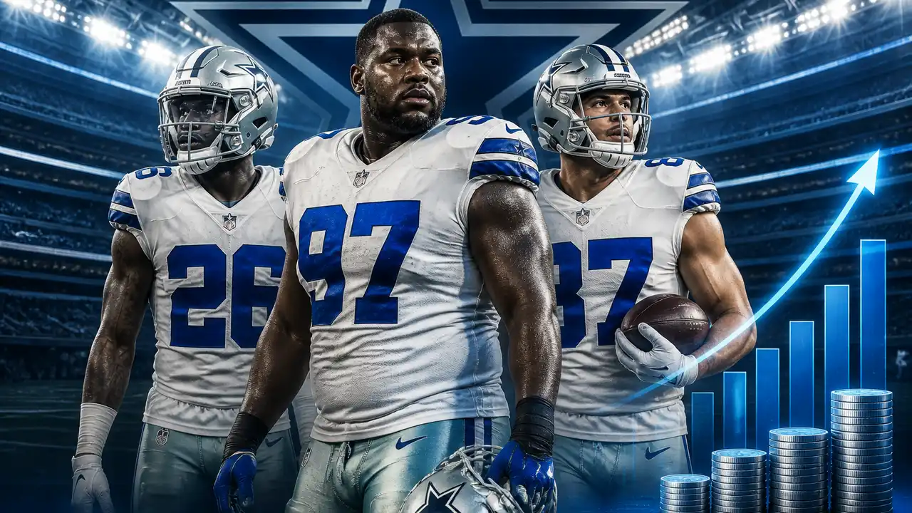 The Cowboys restructured Clark, Bland, and Ferguson for about $19 million in 2026 cap space cover