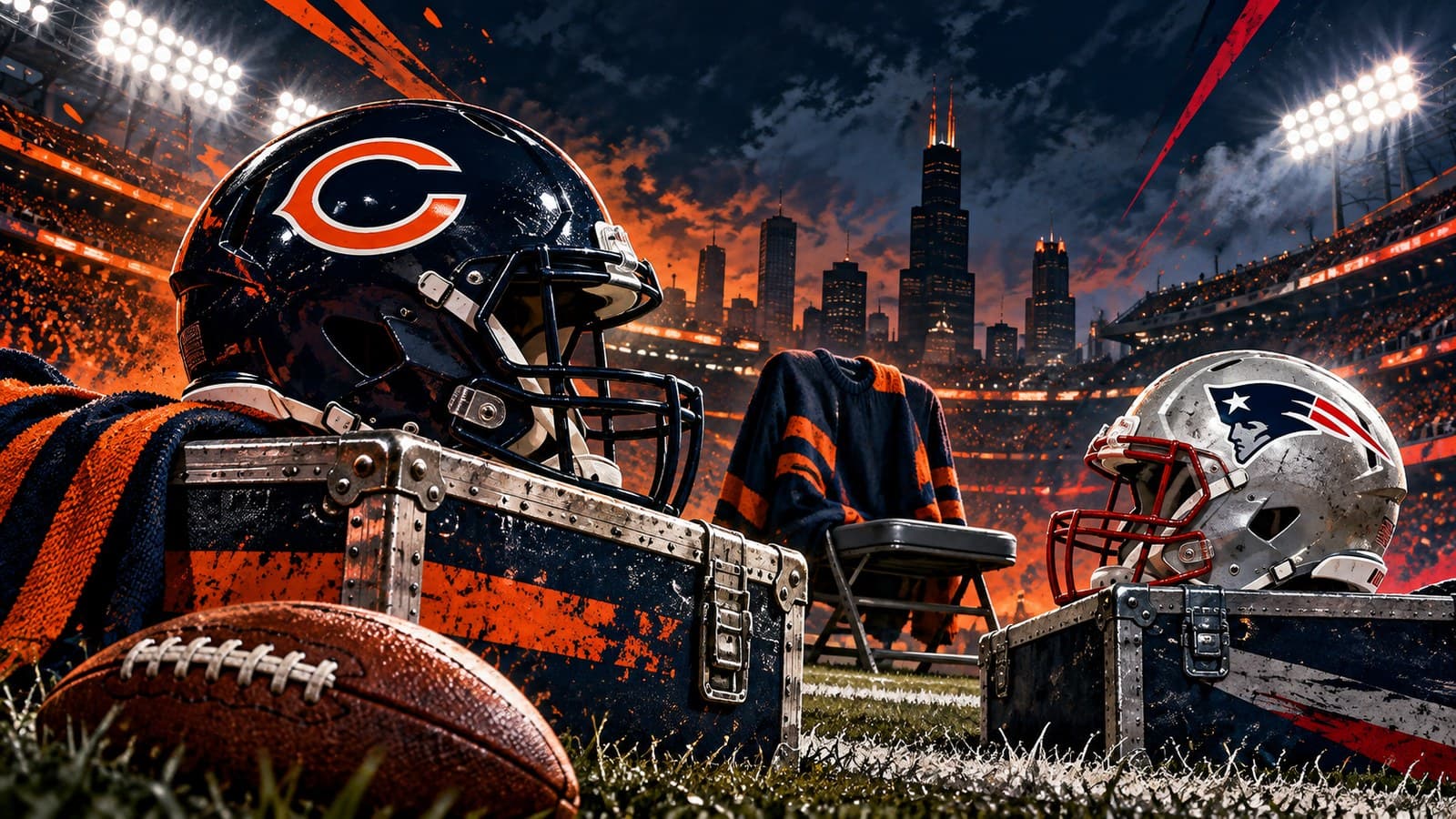 Caleb Williams outduels Drake Maye on Mike Ditka night as the Bears top the Patriots cover