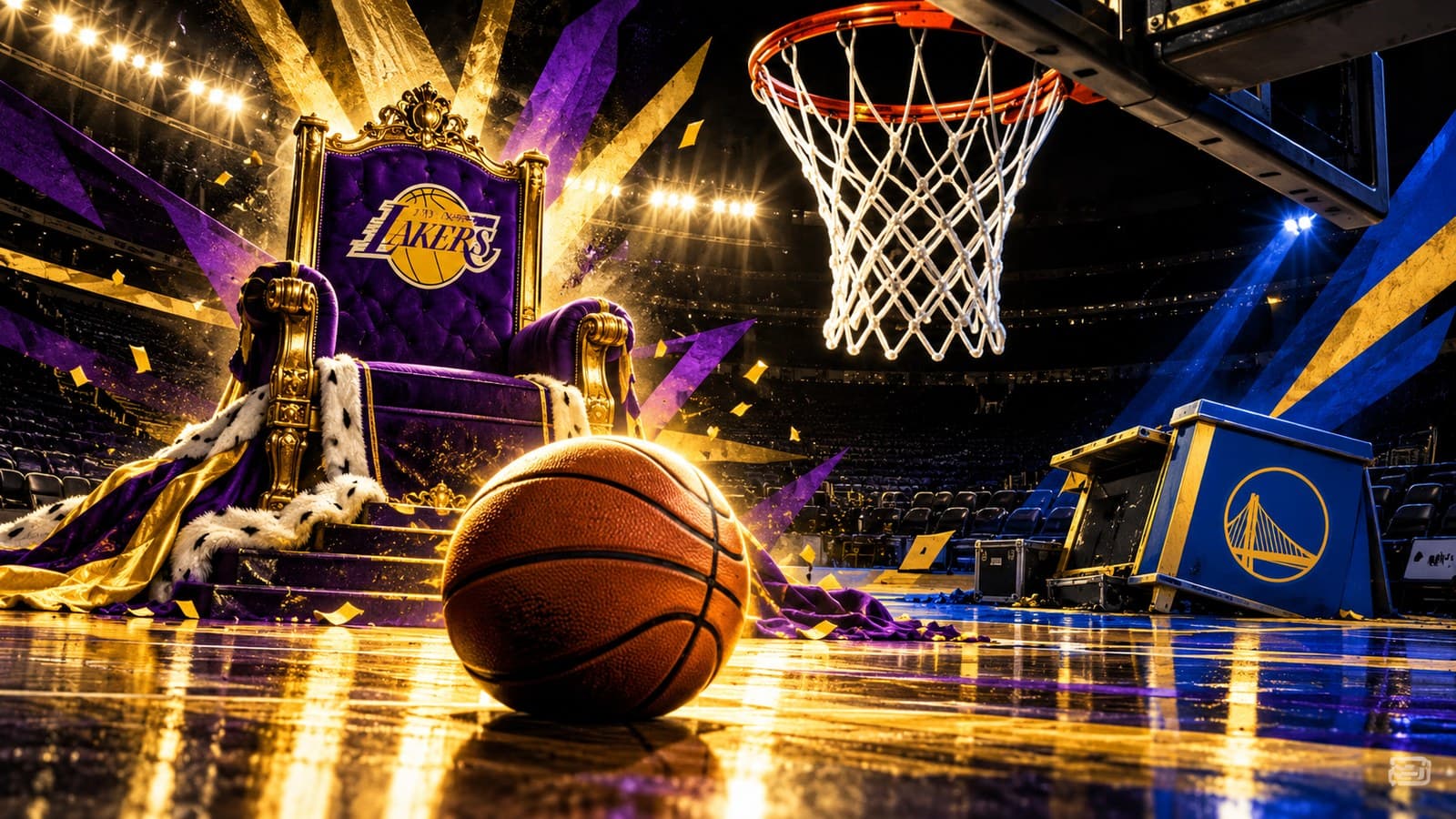 Lakers open life after LeBron with a 35-point lead over the Warriors cover