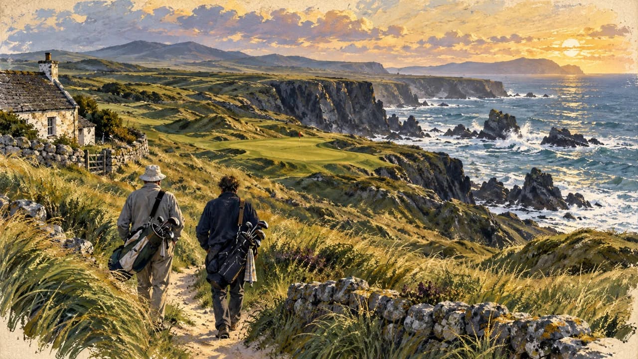 Bill Murray and Tom Coyne turn A Course Called Ireland into a shared golf adventure cover