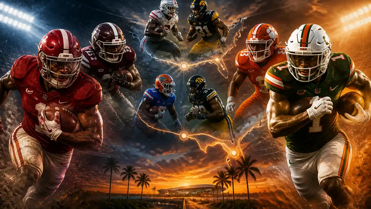 Saturday college football: three ranked matchups lead into Miami–Clemson cover