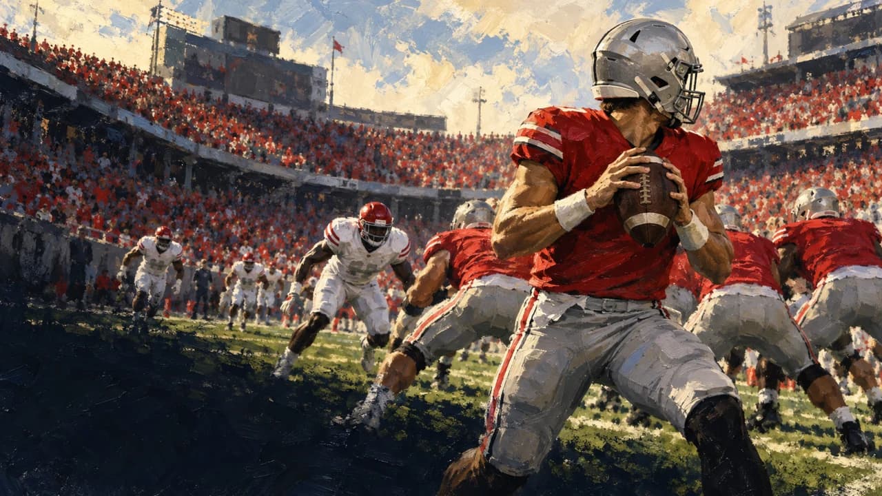 Smith scores twice and Sayin throws four touchdowns in Ohio State’s 45-16 win cover