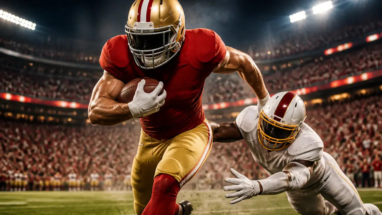49ers need the final play to protect a 20-point lead and stay unbeaten cover
