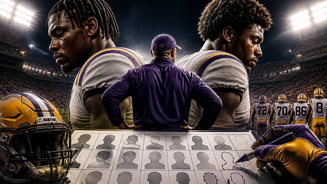 LSU left Wright and Harris off the roster for Clemson cover