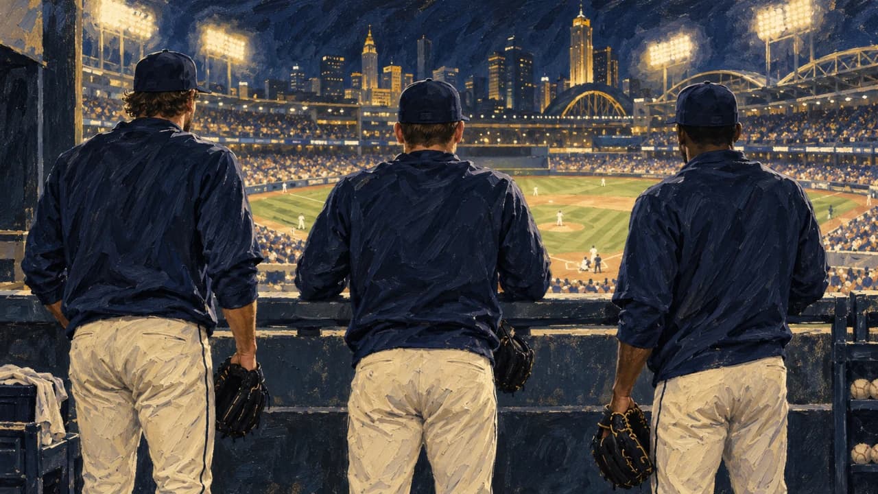 Brewers keep NLCS roster intact with three fresh arms cover