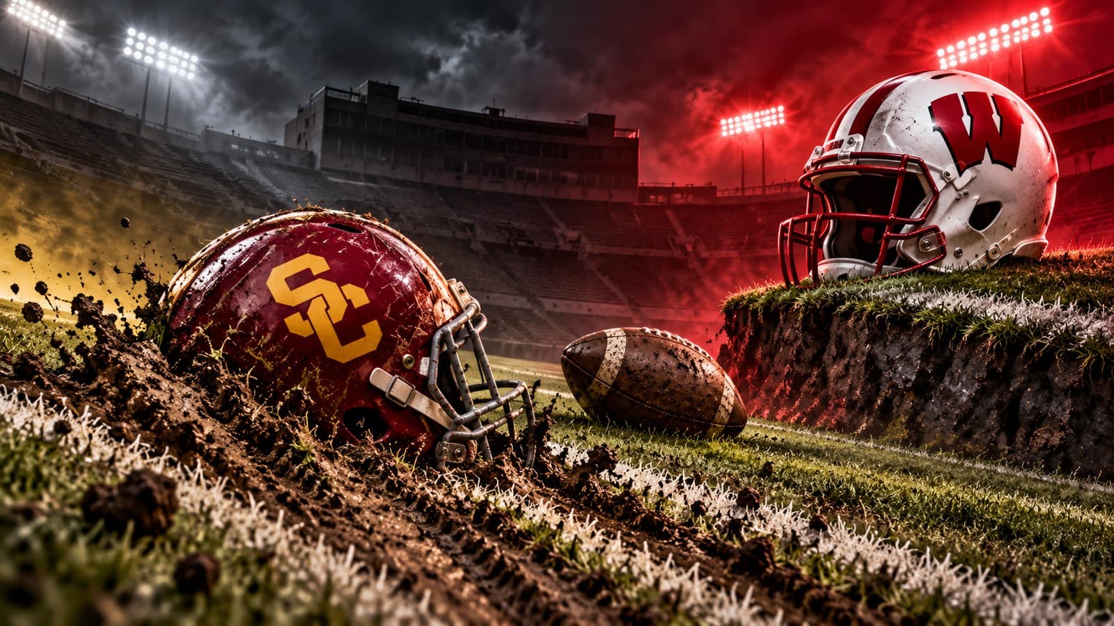 USC runs for minus-17 yards in a 24-7 loss at Wisconsin cover