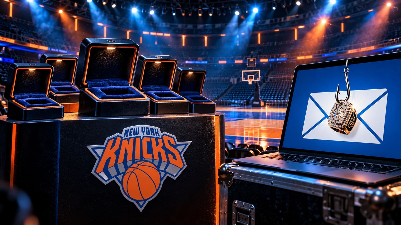 Knicks assistants get empty ring boxes while MSG staff get a fake ring email cover