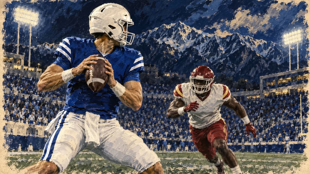 Bachmeier’s 329 passing yards and 109 rushing yards carry BYU past Iowa State cover
