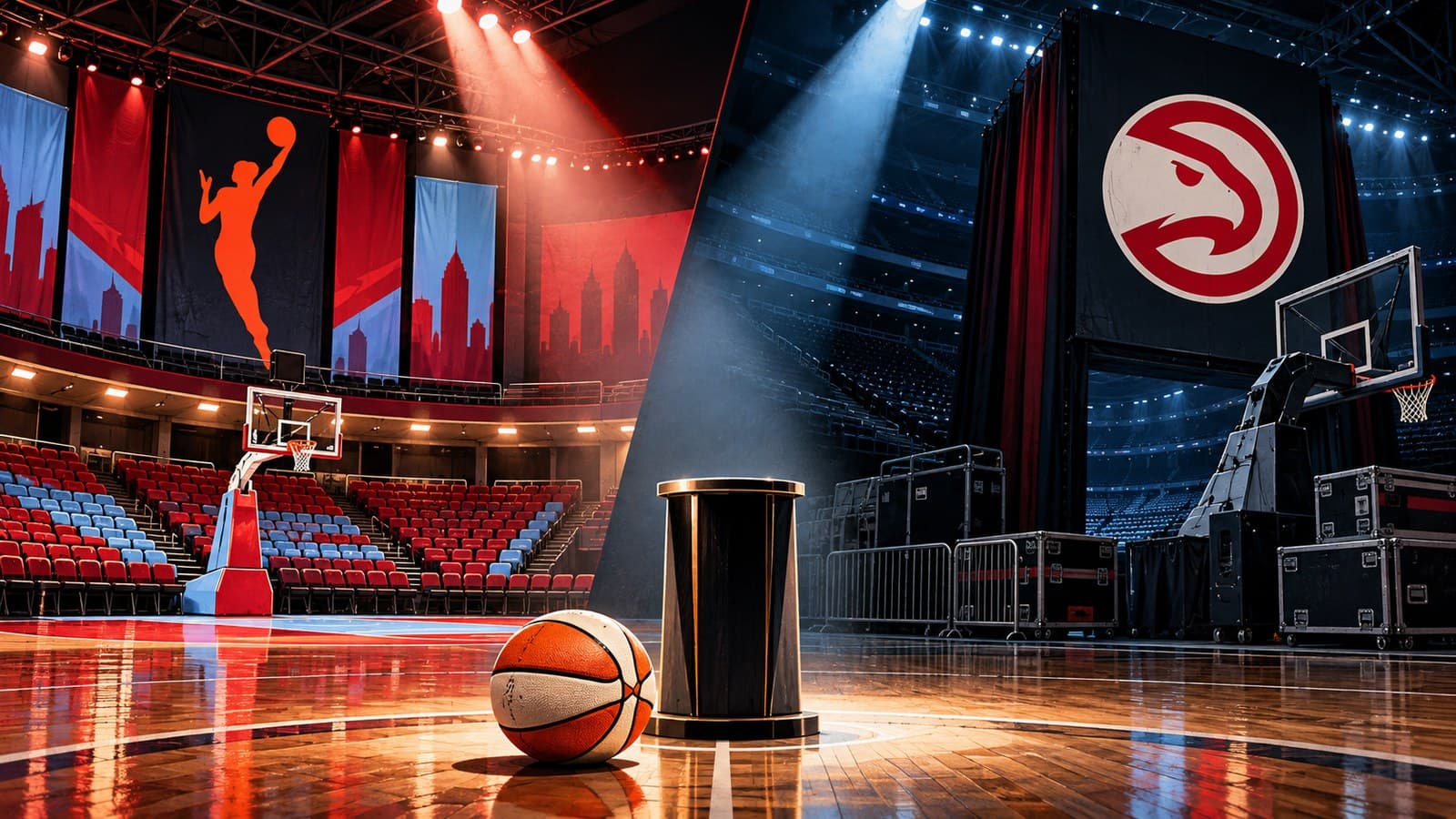 The WNBA Finals still doesn't know where Game 6 will be played, and it might be a 3,500-seat arena cover