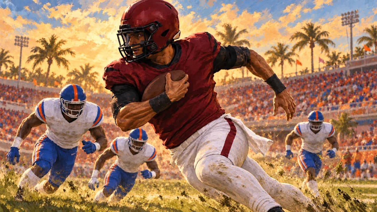 Sellers’ five touchdowns lift South Carolina past No. 16 Florida cover