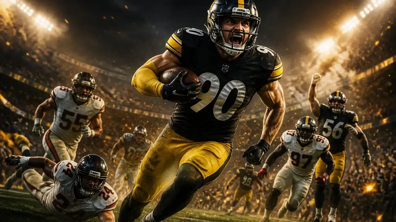 T.J. Watt’s 35-yard pick-six lifts Steelers past Falcons 20–13 cover