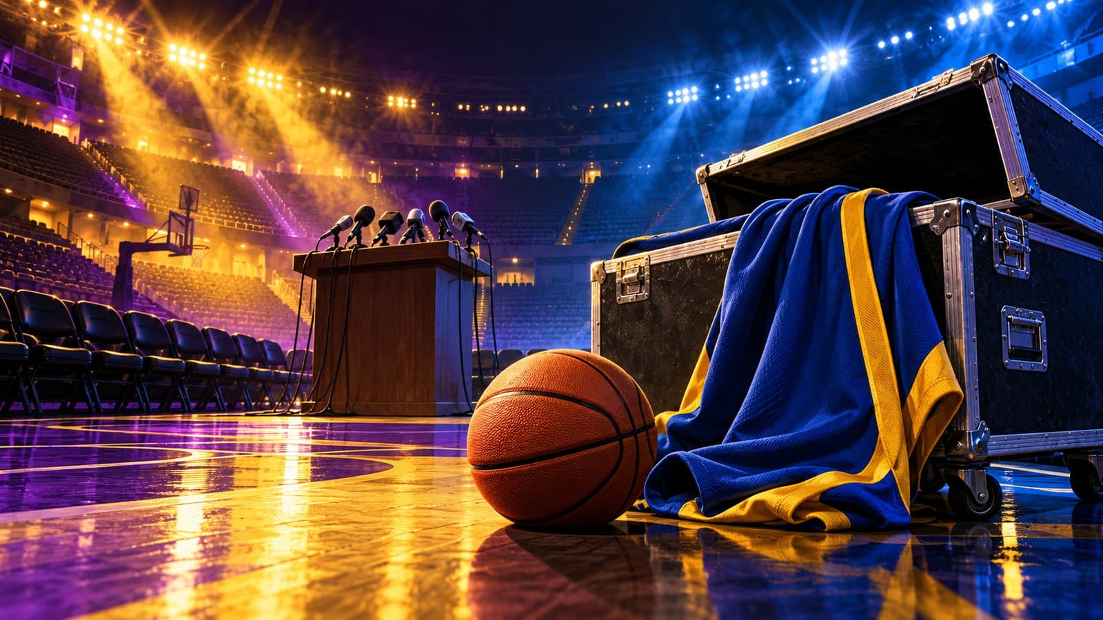 Warriors open at the Lakers already shopping Kristaps Porzingis cover